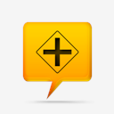 yellow,comment,bubbles,signs,z,roadsign