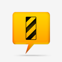 yellow,comment,bubbles,signs,z,roadsign