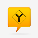yellow,comment,bubbles,signs,z,roadsign
