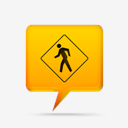 yellow,comment,bubbles,signs,z,roadsign