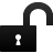 open,padlock,unlocked