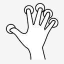 five,finger,tap
