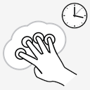 four,finger,hold