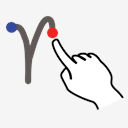 stroke,greek,upsilon