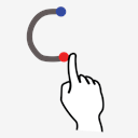 stroke,letter,c,uppercase