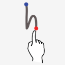 stroke,letter,h,lowercase