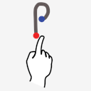 stroke,letter,p,uppercase