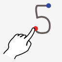 stroke,number,five