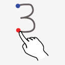 stroke,number,three