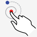 stroke,shape,spiral,right