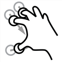 three,finger,scale