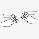 three,finger,split