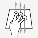 three,finger,tilt,aggressive