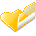 folder,open,yellow