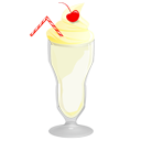 food,milkshake,vanilla