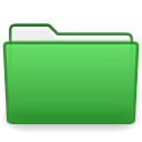 folder,green