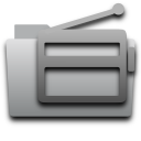 folder,radio