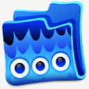 blue,folder