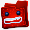 red,folder