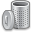 bin,empty,metal