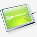 tablet,lime