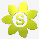 skype,flower