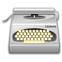 package,typewriter,wordprocessing
