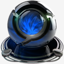 chrome,blue