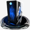 external,hard,drive,blue