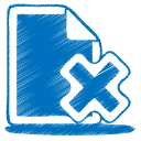 blue,delete,file