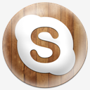 skype,Wooden