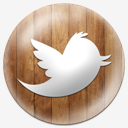 twitter,Wooden