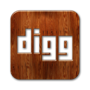 digg,logo,wood
