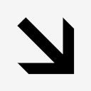 arrow,2,down,right
