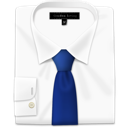 blue,shirt,tie