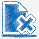 blue,document,Delete
