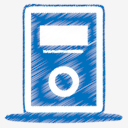 blue,ipod