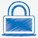blue,locked
