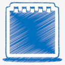 blue,text