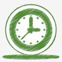 green,clock,time