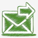 green,mail,send