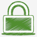 green,locked