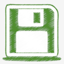 green,disk,save