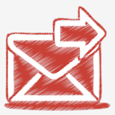 red,mail,sent