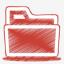 red,folder