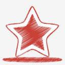 red,star
