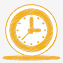 yellow,clock,time