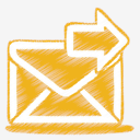 yellow,mail,send