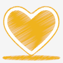 yellow,heart