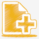 yellow,document,add